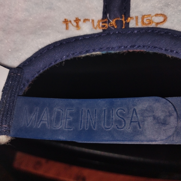 Vintage Carhartt Aztec Blanket Pattern SnapBack Hat Made In USA OSFM - Picture 9 of 9